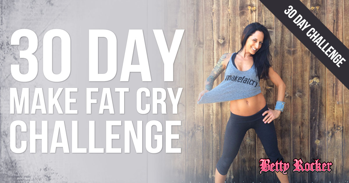 30 Day Bodyweight Challenge Make Fat Cry Challenge
